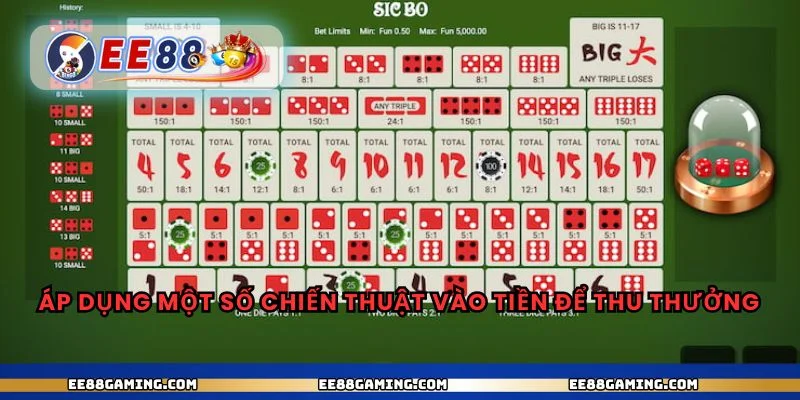 Áp dụng một số chiến thuật vào tiền để thu thưởng