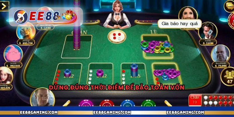 Dừng đúng thời điểm để bảo toàn vốn