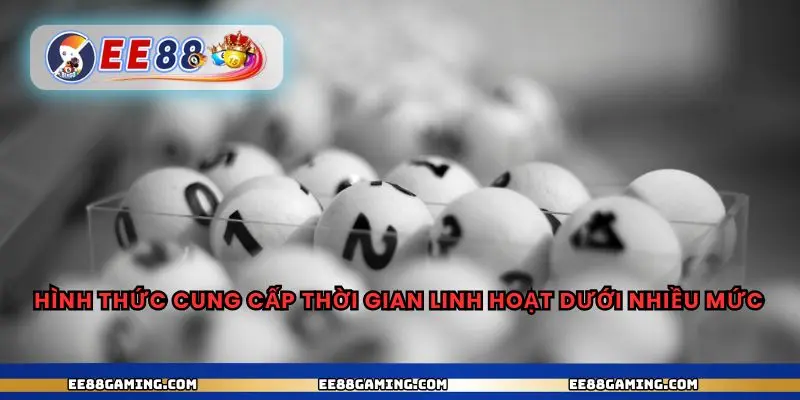 Hình thức cung cấp thời gian linh hoạt dưới nhiều mức