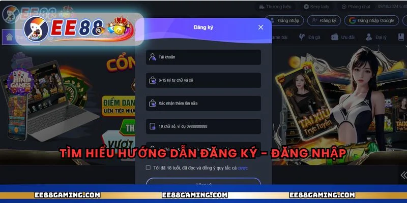 Tìm hiểu hướng dẫn đăng ký - đăng nhập